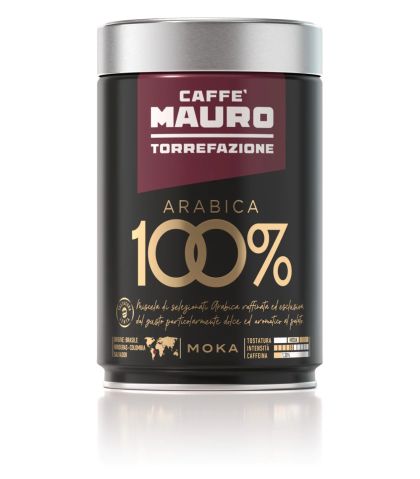 Caffe Mauro Torrefazione - мляно кафе 250 гр. метална кутия