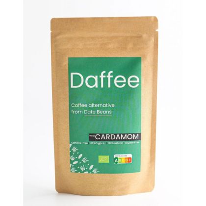 Daffee Cardamom Coffee - Био мляно кафе от костилки на фурми с вкус на кардамон 250 гр.