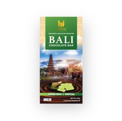 Worcas Bali Chocolate Bar Matcha - Индонезийски шоколад с матча 90 гр.