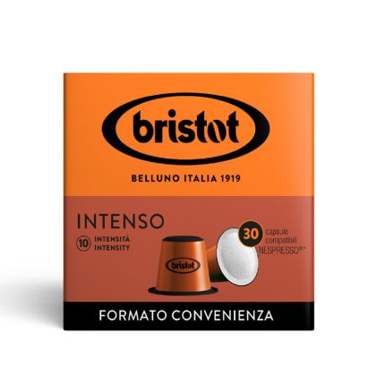 Bristot Intenso - 30 бр. Неспресо съвместими капсули 