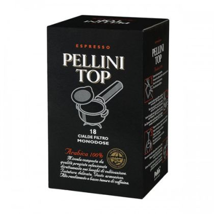 Pellini Top 100% Arabica 18 бр. монодози