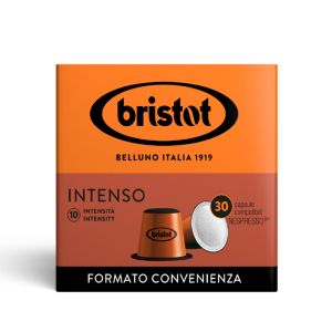 Bristot Intenso - 30 бр. Неспресо съвместими капсули 
