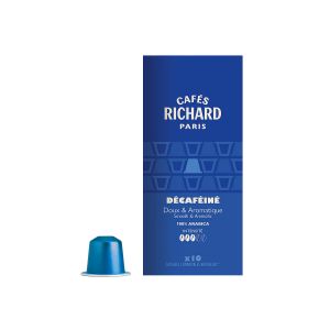 Cafés Richard Безкофеиново 10бр. съвместими капсули за Nespresso