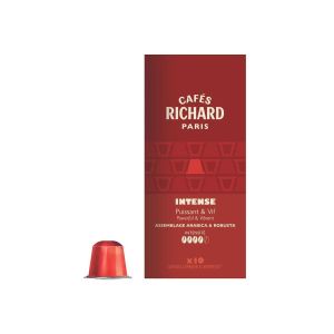 Cafés Richard Intense 10бр. съвместими капсули за Nespresso