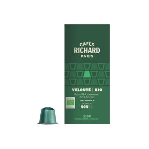 Cafés Richard Organic 10бр. съвместими капсули за Nespresso